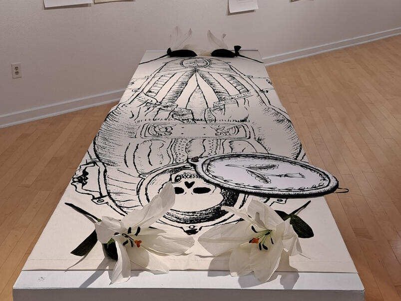 Burial Shroud (in White)