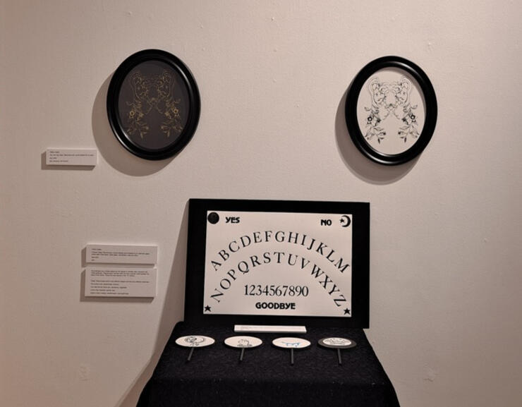 Screenprints, letterpress, and linocuts