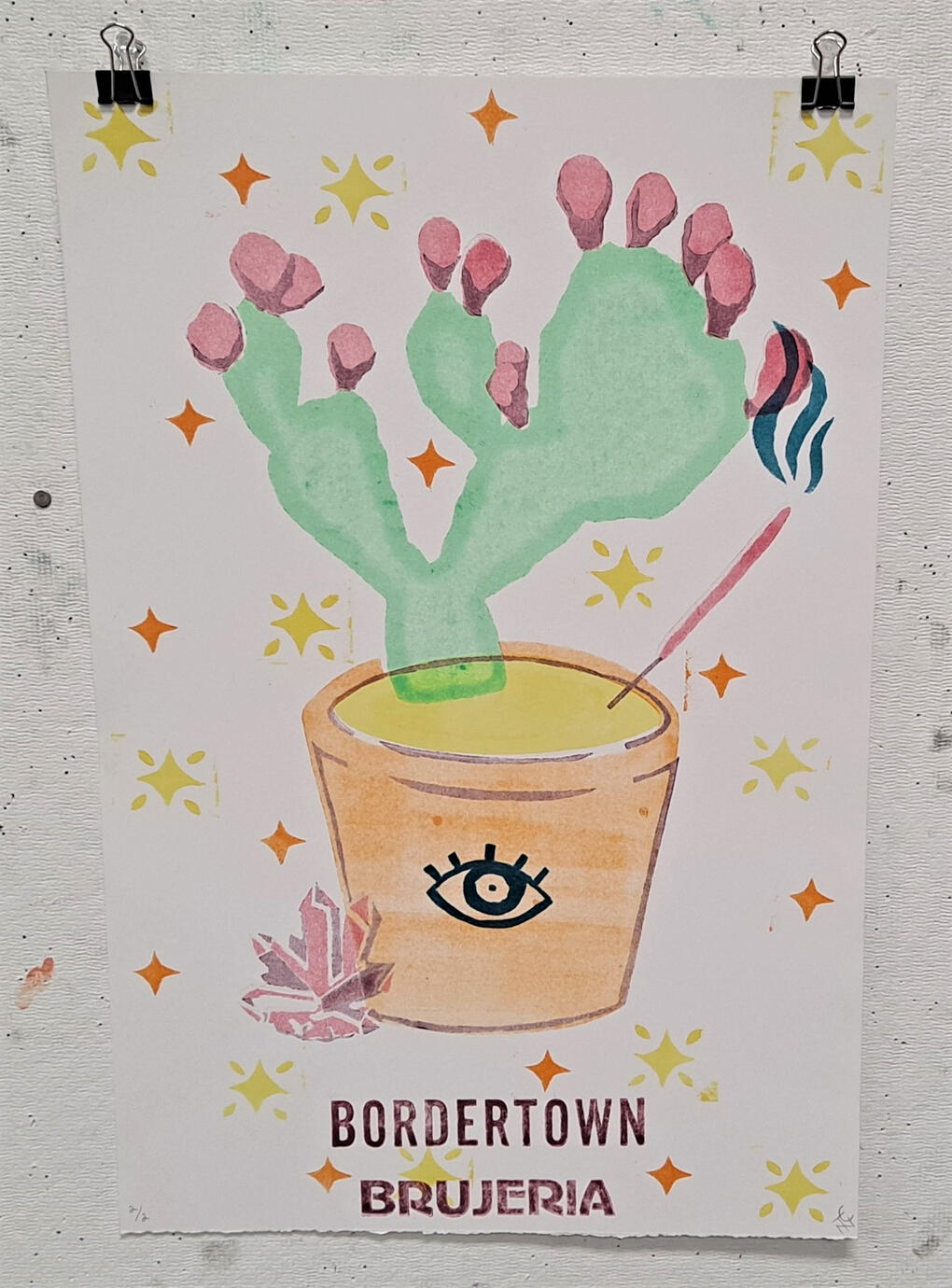 Bordertown Brujeria (Ghost print)